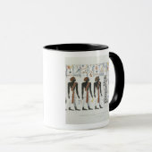 Illustrationen von Hieroglyphen von den Gräbern Tasse (VorderseiteRechts)