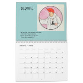 Illustrationen von Mutter Gänse Kalender (Jan 2026)