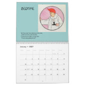 Illustrationen von Mutter Gänse Kalender (Jan 2027)