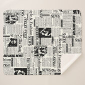 Illustrationen von Zeitungen auf der Titelseite Ku Sherpadecke (Vorderseite (Horizontal))