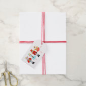 Illustrationen zu Weihnachts-Nutcracker Geschenkanhänger (Mit Garn)