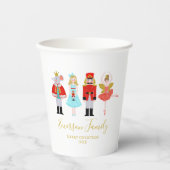 Illustrationen zu Weihnachts-Nutcracker Pappbecher (Vorderseite)