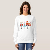 Illustrationen zu Weihnachts-Nutcracker Sweatshirt (Vorne ganz)