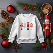 Illustrationen zu Weihnachts-Nutcracker Sweatshirt
