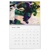 Illustrationen zur Vintagen Alice im Wunderland 20 Kalender (Jan 2026)