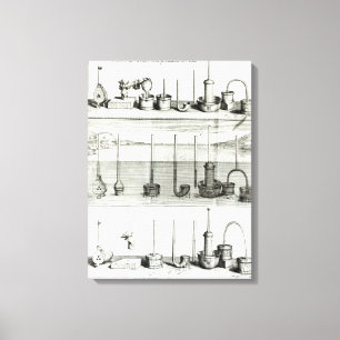 Illustrationfrom 'Traite de la Pesanteur De Leinwanddruck