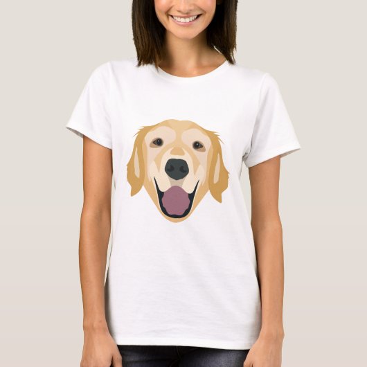 Illustrations-golden retriever T-Shirt (Vorderseite)