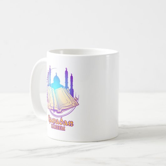 Illustrations-Kaffee-Tasse Ramadans Kareem Kaffeetasse (Vorderseite Links)