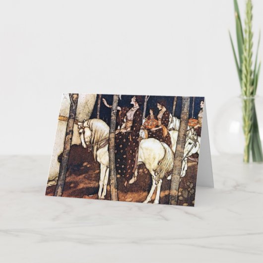 Illustrations-Karte Edmund Dulac Karte (Vorderseite)