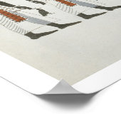 Illustrations of hieroglyphics from the Tombs of t Poster (Ecke)