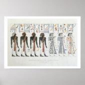 Illustrations of hieroglyphics from the Tombs of t Poster (Vorne)