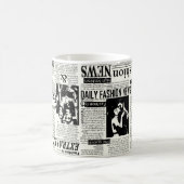 Illustrations of newspapers front page art work wa kaffeetasse (Mittel)