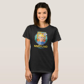 Illustrations-T - Shirt der Damen-Randy Gilson (Vorne ganz)