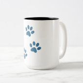 Illustrationsdruck Zweifarbige Tasse (VorderseiteRechts)