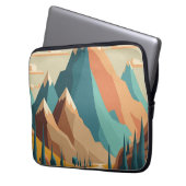 Illustrationsfelsen Laptopschutzhülle (Vorderseite Links)