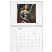Illustrationskalender Kalender (Jan 2027)