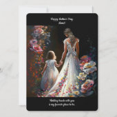 Illustrationskarte für die personalisierte Mama (Vorderseite)