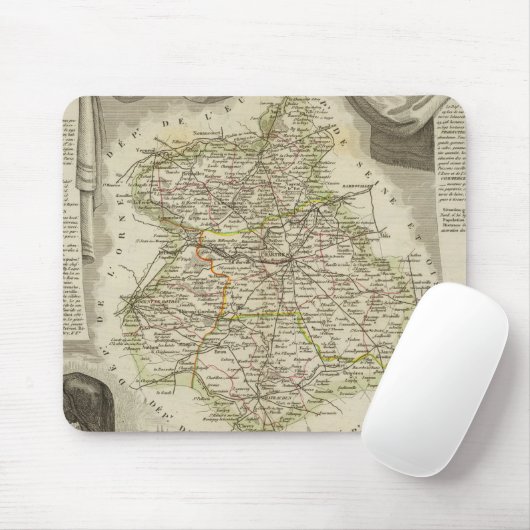 Illustrationskarten Mousepad (Mit Mouse)