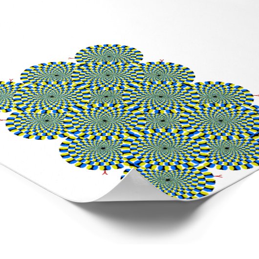 Illustrationskreise Poster (Ecke)