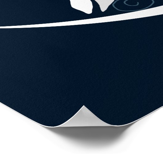 Illustrationskünstlerin Deko mit Mond (Ecke)