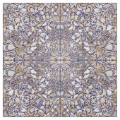 Illustrationsmuster für das blaue Blattmuster der  Stoff (Muster)