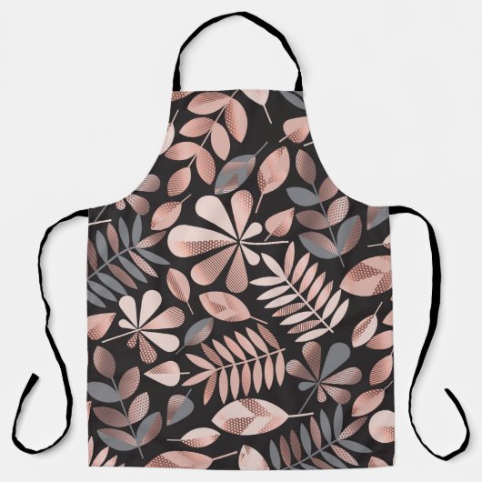 Illustrationsmuster für Herbstblätter Schürze (Vorderseite)