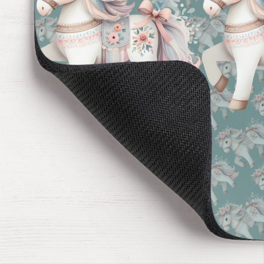 Illustrationsplaner für die Blumenpastel Mousepad (Ecke)