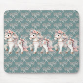 Illustrationsplaner für die Blumenpastel Mousepad (Vorne)