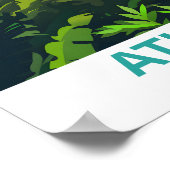 Illustrationsreise zum atlantischen Wald Poster (Ecke)