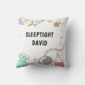 Illustrationssatellit Kissen (Rückseite)