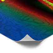 Illustrationsschwindel Poster (Ecke)