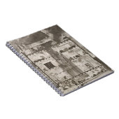 Illustrationsvertretung, wie neue lange notizblock (Rechte Seite)