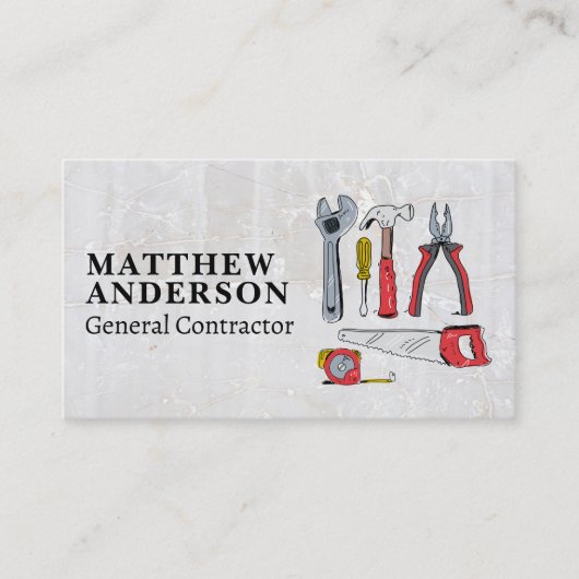 Illustrationswerkzeug | Konstruktion Visitenkarte (Vorderseite)