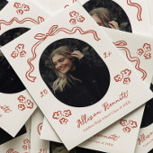 Illustrative Absolventenankündigung Einladung