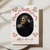 Illustrative Absolventenankündigung Einladung