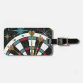 Illustrative Dartscheibe Gepäckanhänger (Vorderseite horizontal)