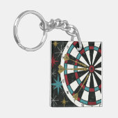 Illustrative Dartscheibe Schlüsselanhänger (Vorderseite links)