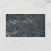 Illustrative italienische Steinfliesen Visitenkarte (Rückseite)