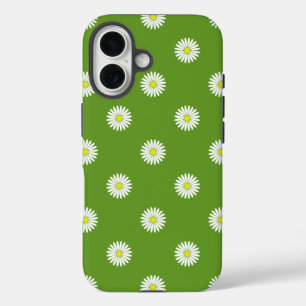 Illustrative Muster für "grün" iPhone 16 Hülle