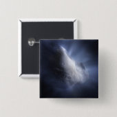 Illustrative Nah-up der Comet Tempel. Button (Vorne & Hinten)