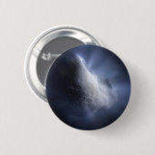 Illustrative Nah-up der Comet Tempel. Button (Vorne & Hinten)