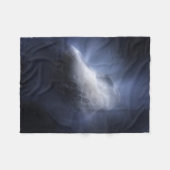 Illustrative Nah-up der Comet Tempel. Fleecedecke (Vorderseite (Horizontal))