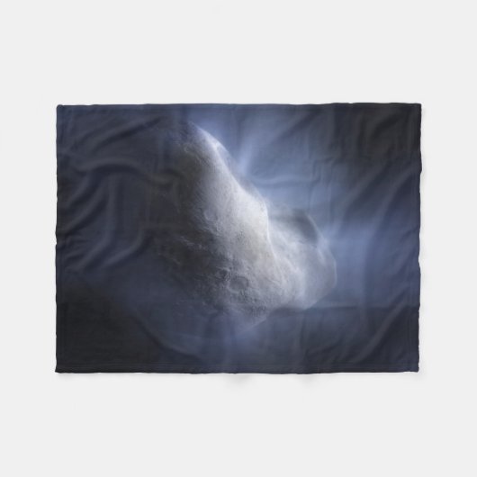 Illustrative Nah-up der Comet Tempel. Fleecedecke (Vorderseite (Horizontal))