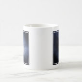 Illustrative Nah-up der Comet Tempel. Kaffeetasse (Mittel)
