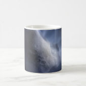 Illustrative Nah-up der Comet Tempel. Kaffeetasse (Mittel)