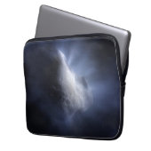 Illustrative Nah-up der Comet Tempel. Laptopschutzhülle (Vorderseite Links)