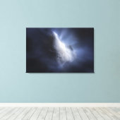 Illustrative Nah-up der Comet Tempel. Leinwanddruck (Insitu (Holzboden))