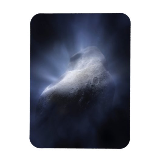 Illustrative Nah-up der Comet Tempel. Magnet (Vertikal)