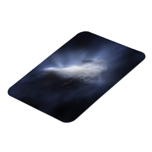 Illustrative Nah-up der Comet Tempel. Magnet (Linke Seite)