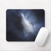 Illustrative Nah-up der Comet Tempel. Mousepad (Mit Mouse)